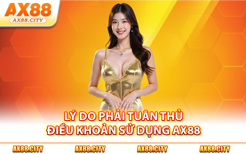 Lý do phải tuân thủ điều khoản sử dụng AX88